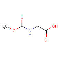 1670-97-9 2-(methoxycarbonylamino)acetic acid chemical structure