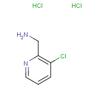 342816-31-3 (3-chloropyridin-2-yl)methanamine;dihydrochloride chemical structure