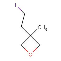 84078-62-6 3-(2-iodoethyl)-3-methyloxetane chemical structure