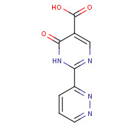 1187992-93-3 6-oxo-2-pyridazin-3-yl-1H-pyrimidine-5-carboxylic acid chemical structure