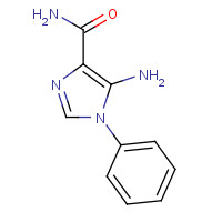 64995-55-7 5-amino-1-phenylimidazole-4-carboxamide chemical structure