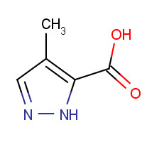 82231-51-4 4-methyl-1H-pyrazole-5-carboxylic acid chemical structure