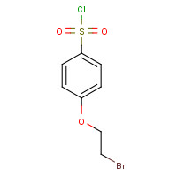 167404-38-8 4-(2-bromoethoxy)benzenesulfonyl chloride chemical structure