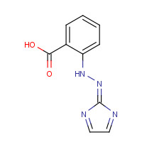 222401-49-2 2-(2-imidazol-2-ylidenehydrazinyl)benzoic acid chemical structure
