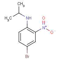 683274-50-2 4-bromo-2-nitro-N-propan-2-ylaniline chemical structure