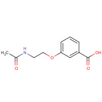 1095615-89-6 3-(2-acetamidoethoxy)benzoic acid chemical structure