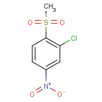 91842-77-2 2-chloro-1-methylsulfonyl-4-nitrobenzene chemical structure