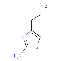 124458-10-2 4-(2-aminoethyl)-1,3-thiazol-2-amine chemical structure
