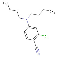 821777-08-6 2-chloro-4-(dibutylamino)benzonitrile chemical structure