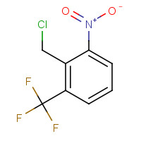 1227582-39-9 2-(chloromethyl)-1-nitro-3-(trifluoromethyl)benzene chemical structure