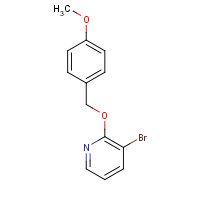 1240620-38-5 3-bromo-2-[(4-methoxyphenyl)methoxy]pyridine chemical structure