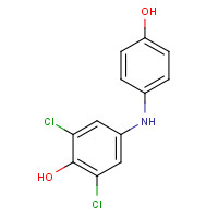 2099-87-8 2,6-dichloro-4-(4-hydroxyanilino)phenol chemical structure