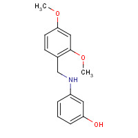 1042572-96-2 3-[(2,4-dimethoxyphenyl)methylamino]phenol chemical structure