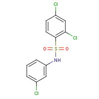 315227-12-4 2,4-dichloro-N-(3-chlorophenyl)benzenesulfonamide chemical structure