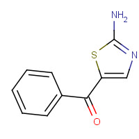 27053-21-0 (2-amino-1,3-thiazol-5-yl)-phenylmethanone chemical structure