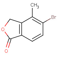 1255206-67-7 5-bromo-4-methyl-3H-2-benzofuran-1-one chemical structure