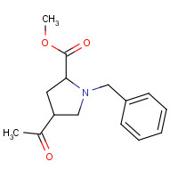 629624-00-6 methyl 4-acetyl-1-benzylpyrrolidine-2-carboxylate chemical structure
