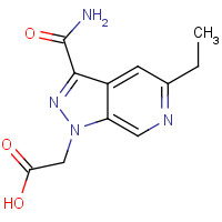 1386457-69-7 2-(3-carbamoyl-5-ethylpyrazolo[3,4-c]pyridin-1-yl)acetic acid chemical structure