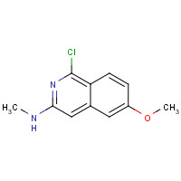1408291-49-5 1-chloro-6-methoxy-N-methylisoquinolin-3-amine chemical structure
