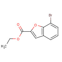 1033201-65-8 ethyl 7-bromo-1-benzofuran-2-carboxylate chemical structure