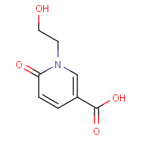 1041605-13-3 1-(2-hydroxyethyl)-6-oxopyridine-3-carboxylic acid chemical structure