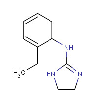 4749-51-3 N-(2-ethylphenyl)-4,5-dihydro-1H-imidazol-2-amine chemical structure