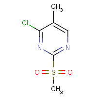 325780-94-7 4-chloro-5-methyl-2-methylsulfonylpyrimidine chemical structure