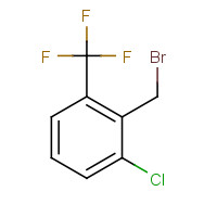 886500-26-1 2-(bromomethyl)-1-chloro-3-(trifluoromethyl)benzene chemical structure
