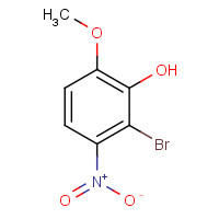 854733-39-4 2-bromo-6-methoxy-3-nitrophenol chemical structure