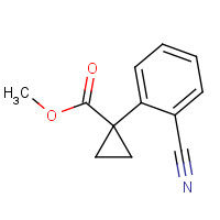 1092794-06-3 methyl 1-(2-cyanophenyl)cyclopropane-1-carboxylate chemical structure