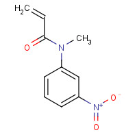 107314-60-3 N-methyl-N-(3-nitrophenyl)prop-2-enamide chemical structure