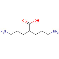 92608-23-6 5-amino-2-(3-aminopropyl)pentanoic acid chemical structure