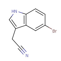 774-14-1 2-(5-bromo-1H-indol-3-yl)acetonitrile chemical structure