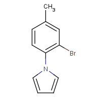 142044-85-7 1-(2-bromo-4-methylphenyl)pyrrole chemical structure