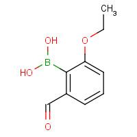 1364685-32-4 (2-ethoxy-6-formylphenyl)boronic acid chemical structure
