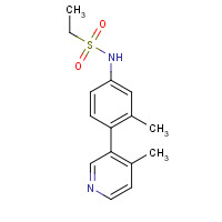 1357092-59-1 N-[3-methyl-4-(4-methylpyridin-3-yl)phenyl]ethanesulfonamide chemical structure