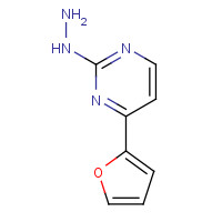 931998-11-7 [4-(furan-2-yl)pyrimidin-2-yl]hydrazine chemical structure