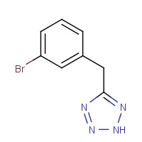885278-46-6 5-[(3-bromophenyl)methyl]-2H-tetrazole chemical structure