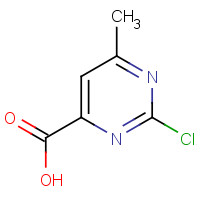 89581-58-8 2-chloro-6-methylpyrimidine-4-carboxylic acid chemical structure