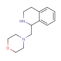 850875-70-6 4-(1,2,3,4-tetrahydroisoquinolin-1-ylmethyl)morpholine chemical structure