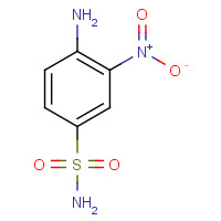 2360-19-2 4-amino-3-nitrobenzenesulfonamide chemical structure