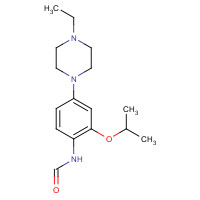 1462952-22-2 N-[4-(4-ethylpiperazin-1-yl)-2-propan-2-yloxyphenyl]formamide chemical structure