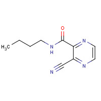 138581-46-1 N-butyl-3-cyanopyrazine-2-carboxamide chemical structure