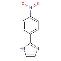 1614-06-8 2-(4-nitrophenyl)-1H-imidazole chemical structure