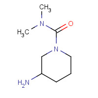 1272756-20-3 3-amino-N,N-dimethylpiperidine-1-carboxamide chemical structure