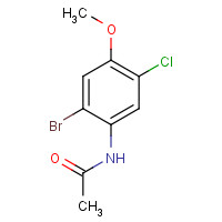 685536-14-5 N-(2-bromo-5-chloro-4-methoxyphenyl)acetamide chemical structure
