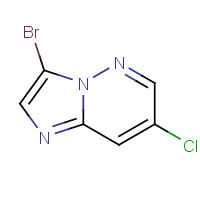 1235545-87-5 3-bromo-7-chloroimidazo[1,2-b]pyridazine chemical structure