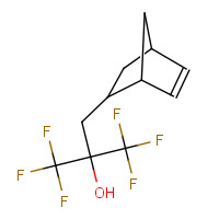 196314-61-1 2-(5-bicyclo[2.2.1]hept-2-enylmethyl)-1,1,1,3,3,3-hexafluoropropan-2-ol chemical structure