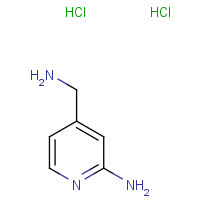 618446-34-7 4-(aminomethyl)pyridin-2-amine;dihydrochloride chemical structure