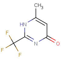 2557-79-1 6-methyl-2-(trifluoromethyl)-1H-pyrimidin-4-one chemical structure